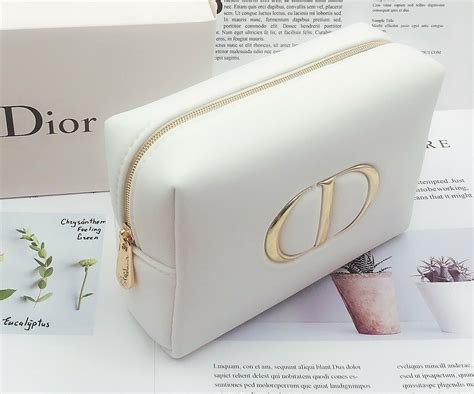 christian dior cosmetic bag|christian dior lipstick set bag.